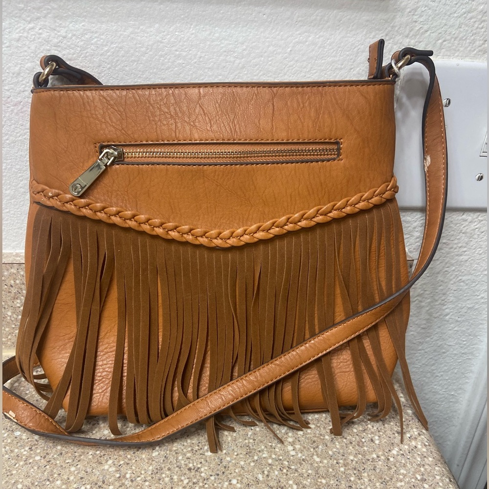 Fringe purse